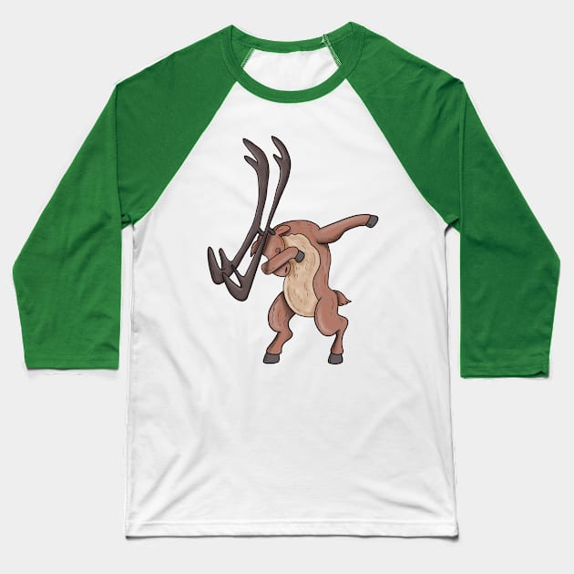 Elk Dub Baseball T-Shirt by tabslabred